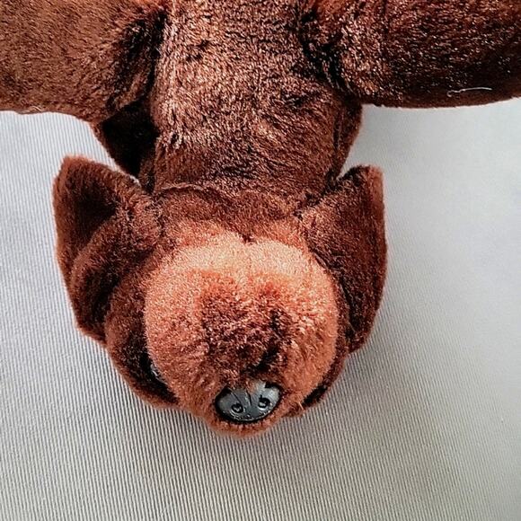 Aurora Choclate Lab Max Puppy Stuffed Animal Plush 12" Toy Dog - Picture 6 of 7